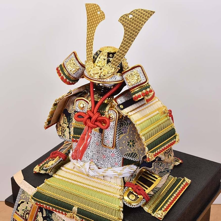 五月人形　13号 昭和レトロ】五月人形 大鎧 13号 端午の節句 上原玉鳳作 1973年